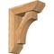 Ekena Millwork Westlake Slat Rough Sawn Bracket w/ Offset Brace, Western Red Cedar, 6"W x 18"D x 22"H BKT0604X18X22WTL06RWR - alternate 1